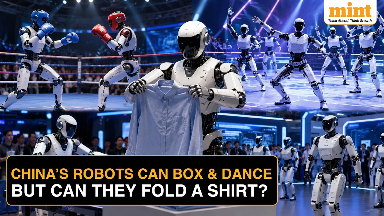 China&rsquo;s World Robot Conference Puts Humanoids On Display As They Dance, Box And Play Ping Pong