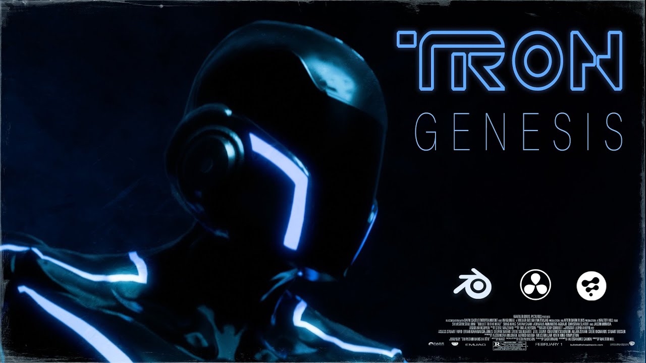 TRON: GENESIS - Short film | Blender