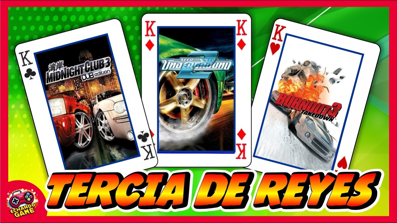 Los 3 MEJORES JUEGOS DE CARRERAS ARCADE de los 128 bits