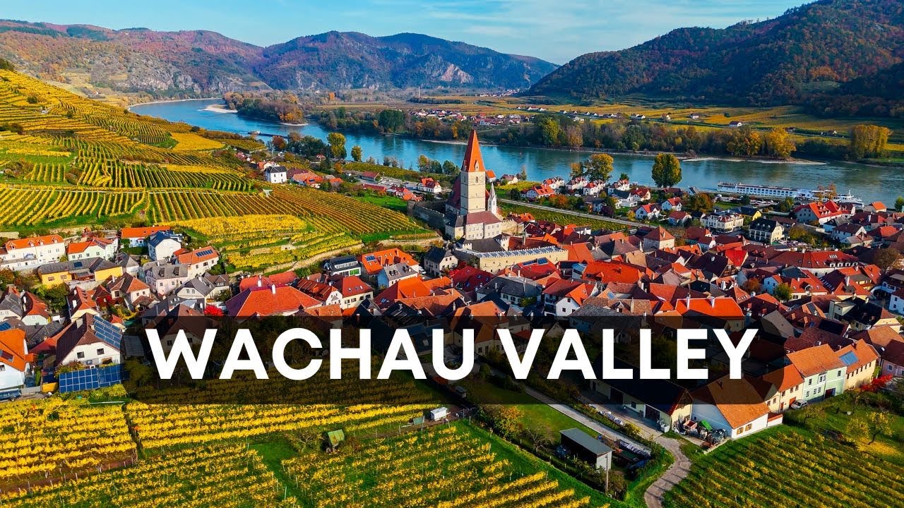 Wachau Valley Autumn Colours of Austria In 4K | DJI Mini 4 Pro