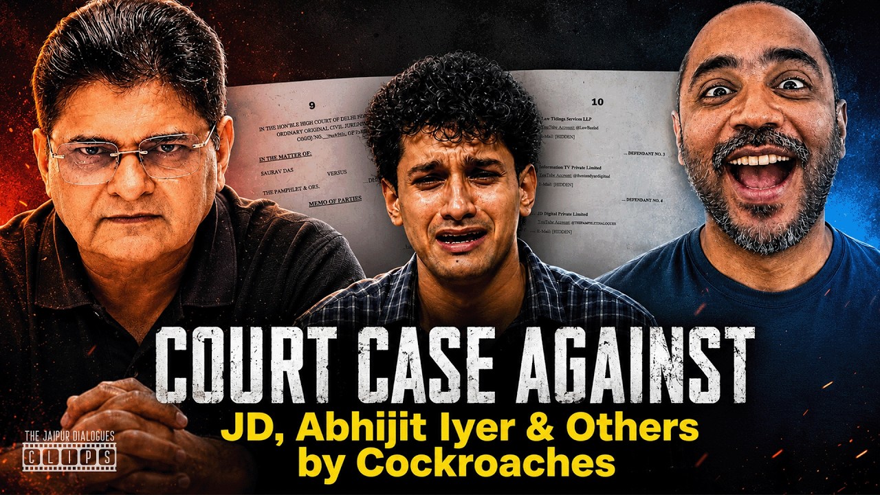 Cockroach Defamation Case | Is Abhijeet Iyer & Jaipur Dialogues in Trouble? 😱