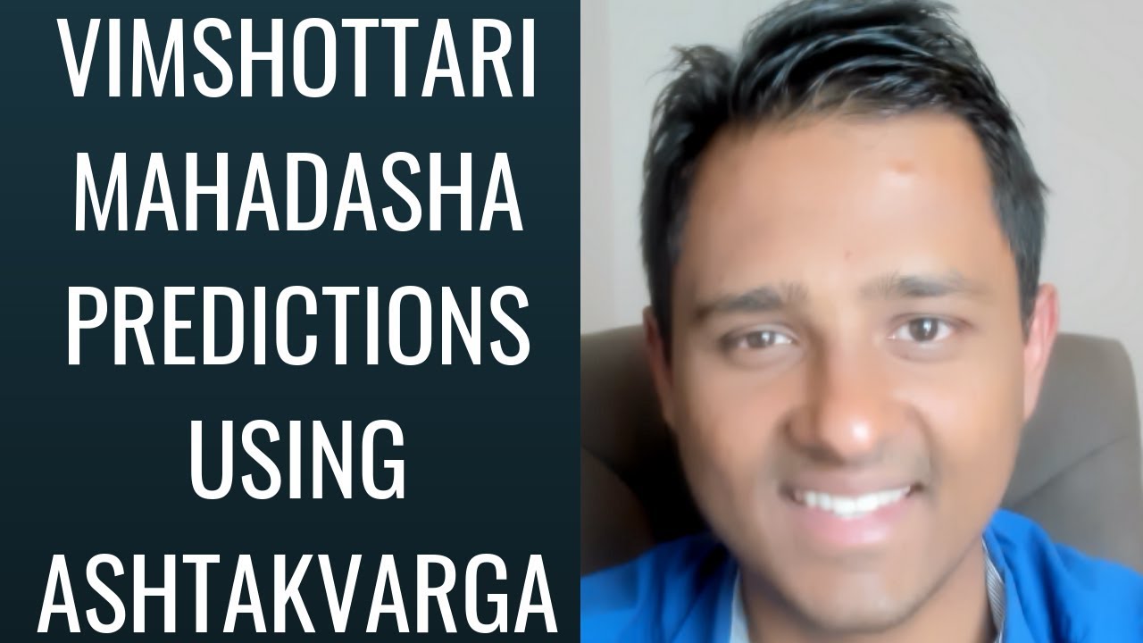 Vimshottari Mahadasha Predictions using Ashtakvarga - Astrology Basics 138