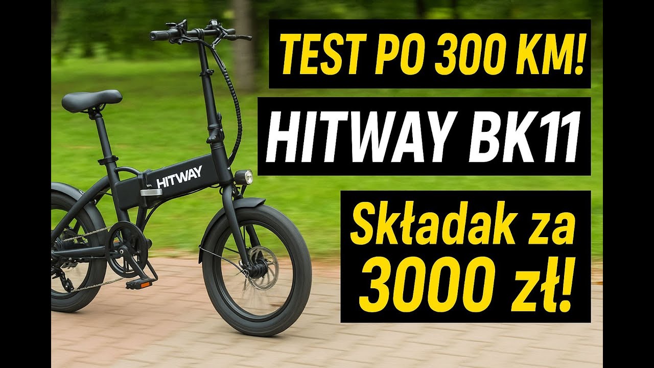 HITWAY BK11 &ndash; Test Składanego Roweru Elektrycznego za 3000 zł! Czy Warto?