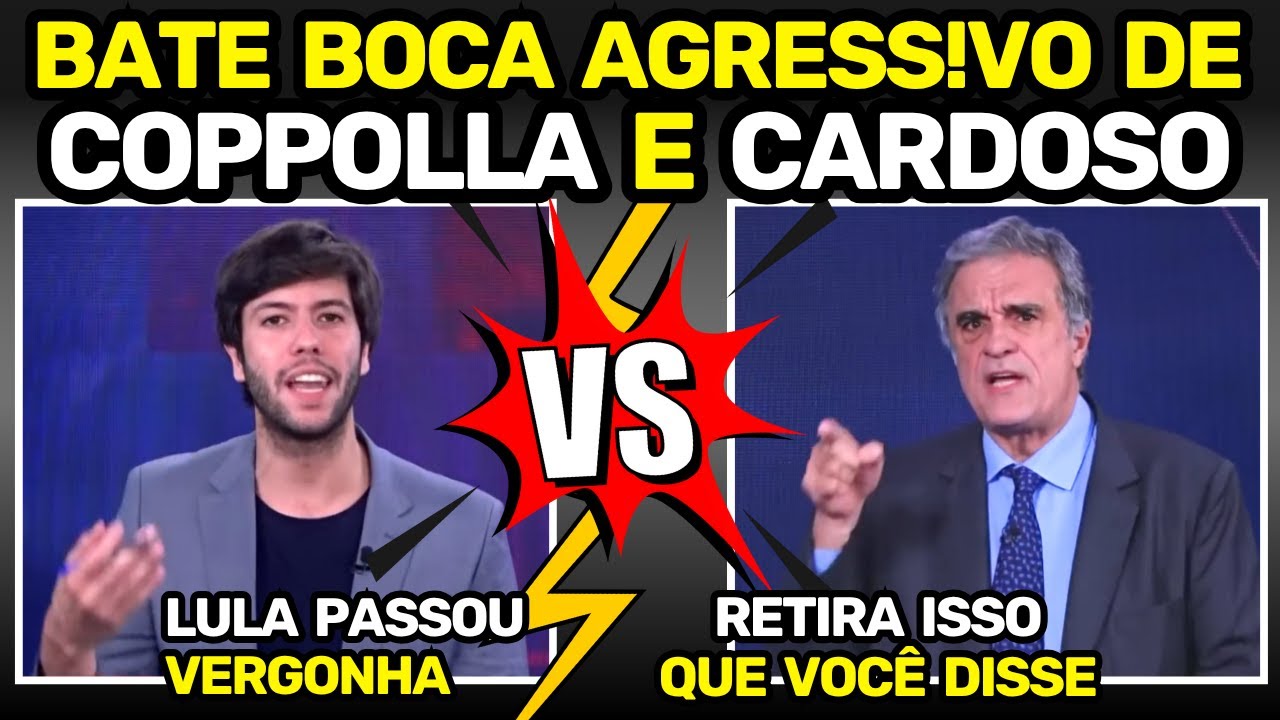 DISCUSS&Atilde;O de CAIO COPPOLLA e CARDOZO em Debate Pol&ecirc;mico Sobre encontro de LULA e TRUMP