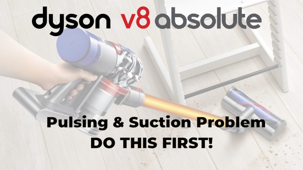 Dyson V8 Absolute: проблема с пульсацией — лучшее решение