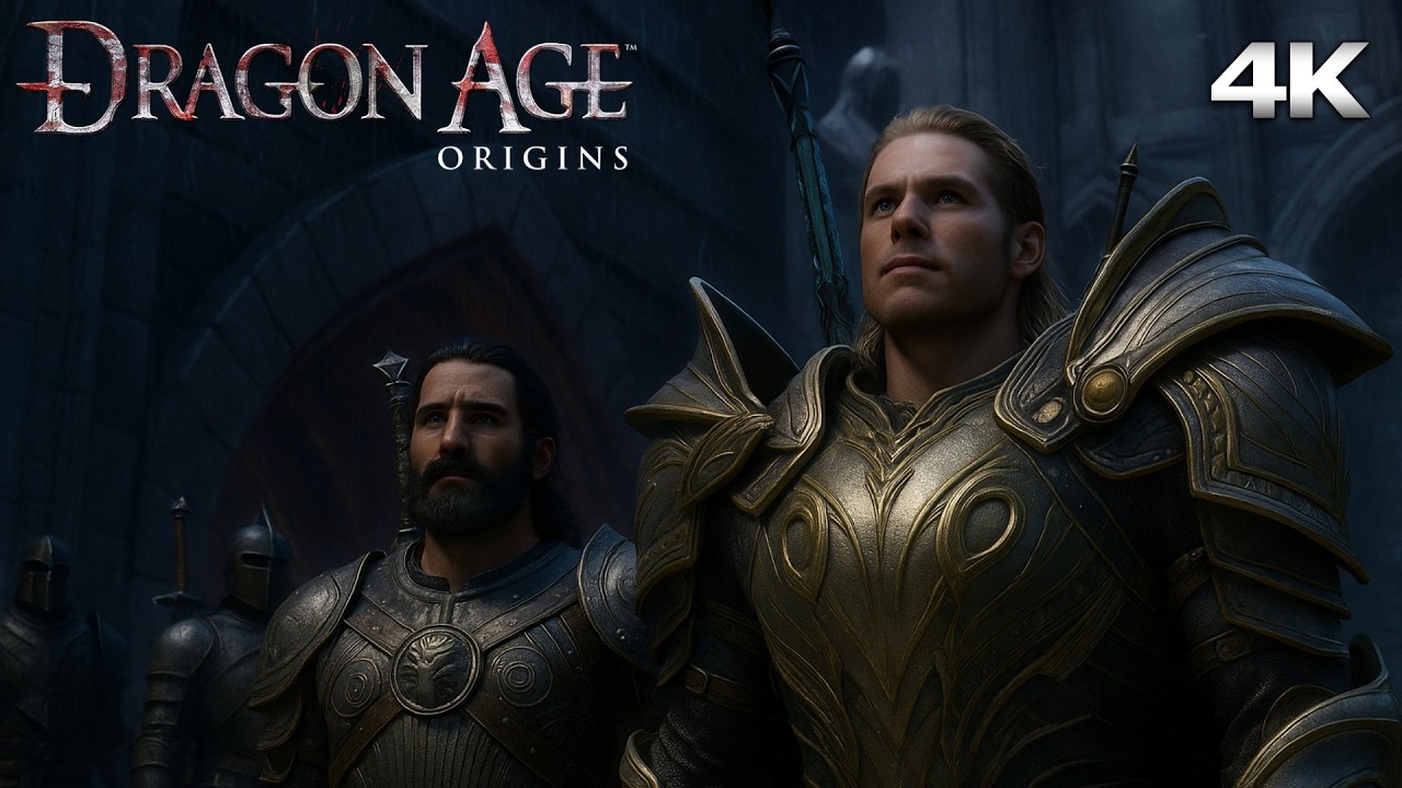 DRAGON AGE: ORIGINS - RETURN TO OSTAGAR DLC All Cutscenes (Full Game Movie) 4K 60FPS