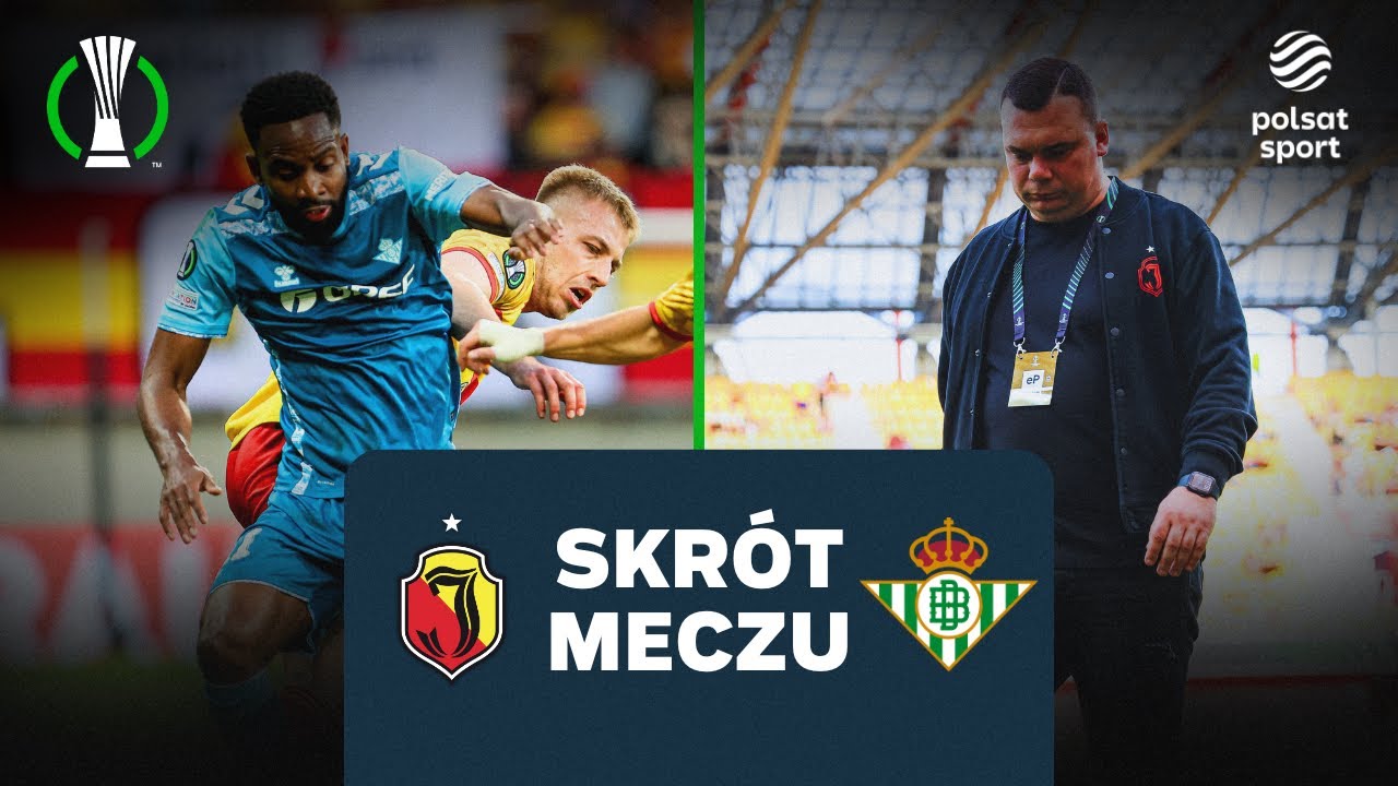 REMIS W BIAŁYMSTOKU I KONIEC MARZEŃ O TROFEUM! Skr&oacute;t meczu Jagiellonia - Betis | LIGA KONFERENCJI