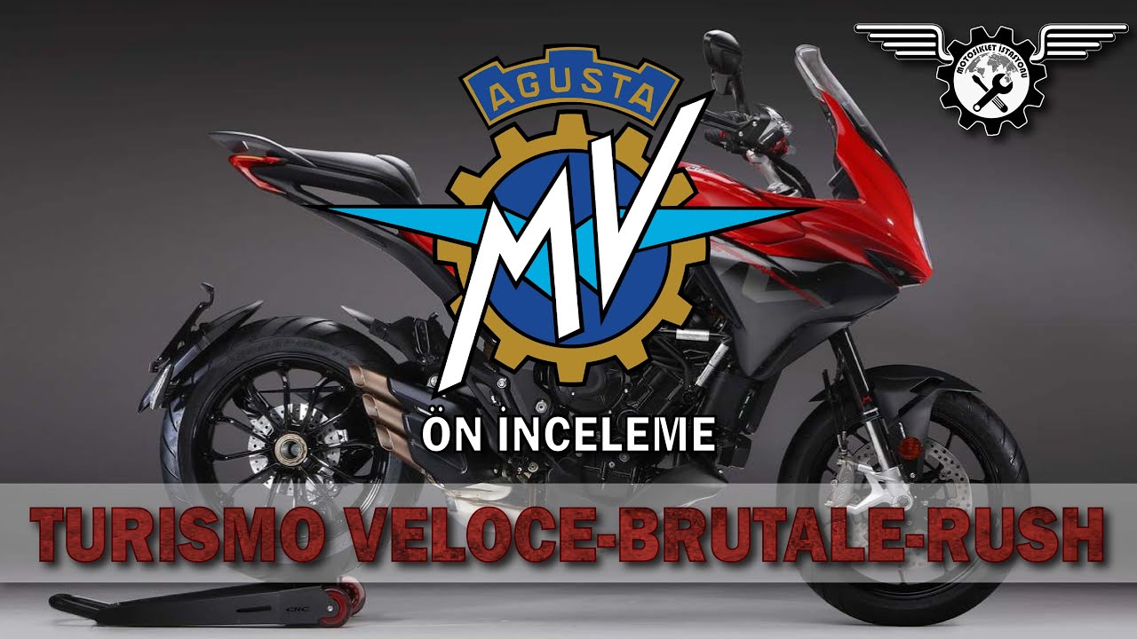 MV Agusta Turismo Veloce - Brutale - Rush Ön İnceleme ! Motosiklet Fuarı 2022