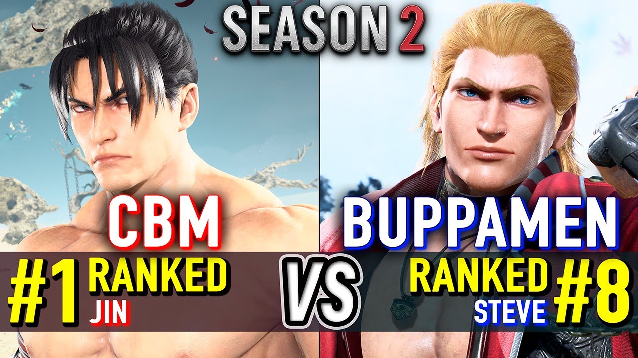 T8 🔥 CBM (#1 Ranked Jin) vs BUPPAMEN (#8 Ranked Steve) 🔥 Tekken 8 High Level Gameplay