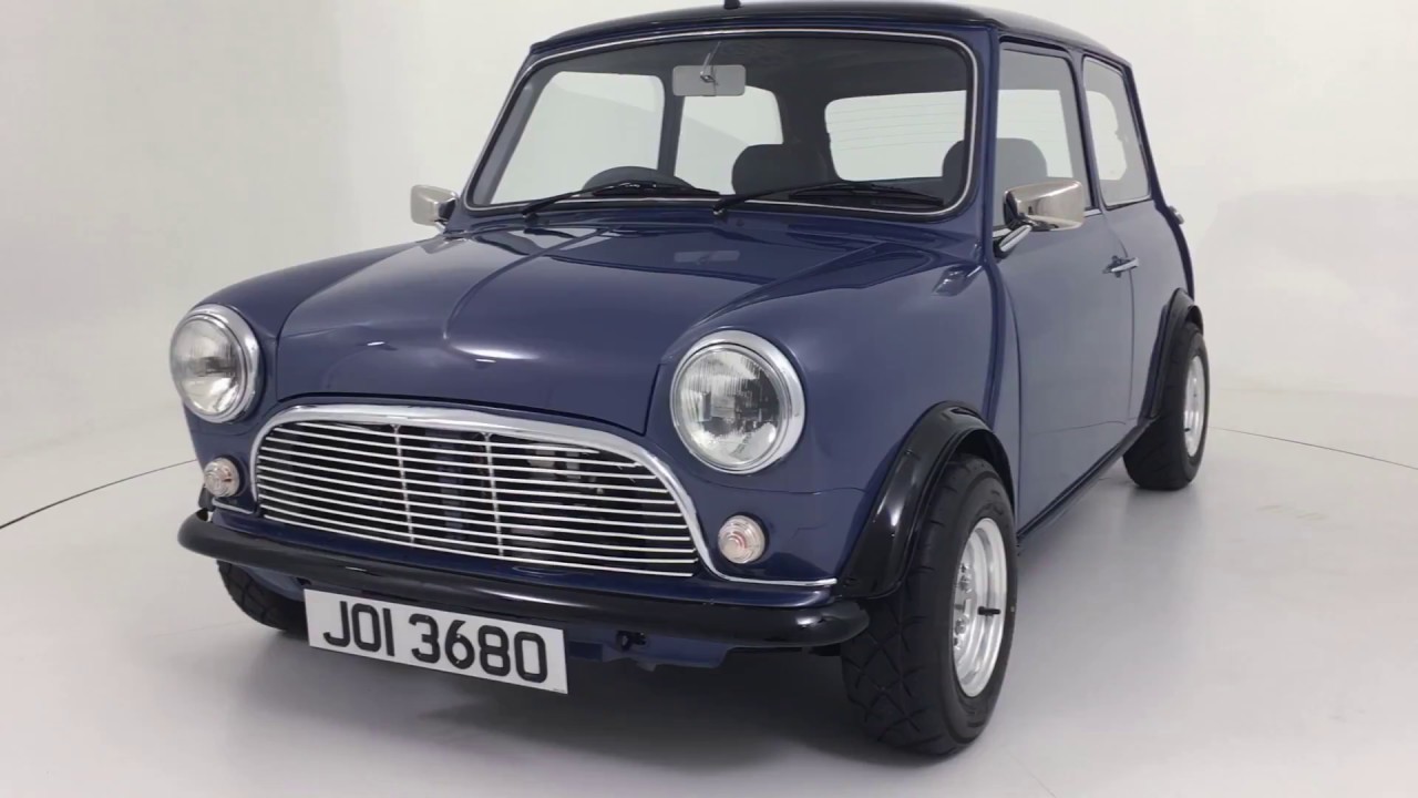 Austin Mini 1975 Cool Blue