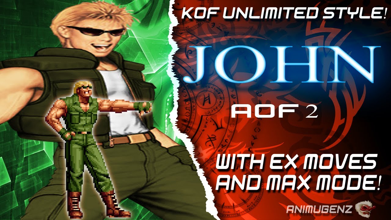 Mugen | John Crawley (New Sprites) KOF 2K2 UM Style