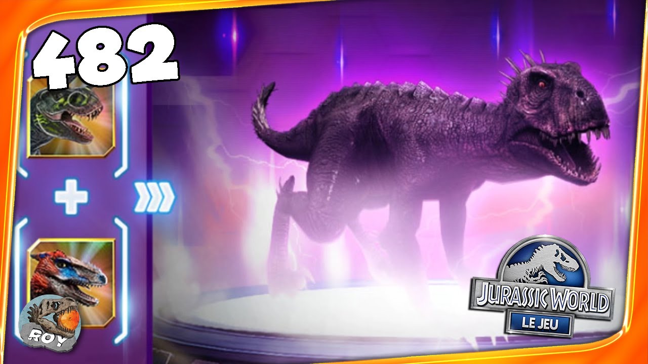 SCORPIOS REX ENFIN DISPONIBLE DANS JURASSIC WORLD ► JURASSIC WORLD: Le Jeu 482 - royleviking