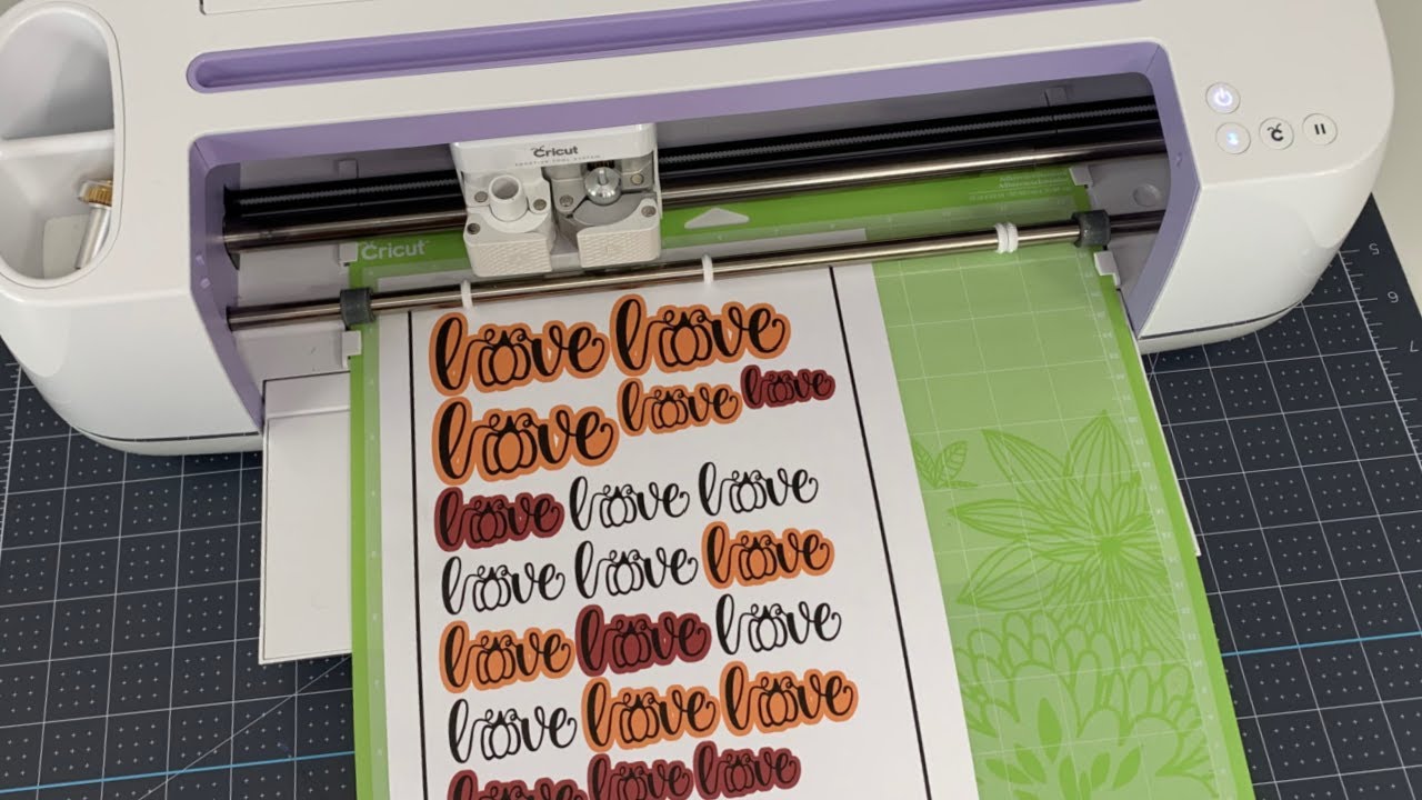 How to Make Stickers with Cricut | DIY Planner Stickers with Cricut with an Offset