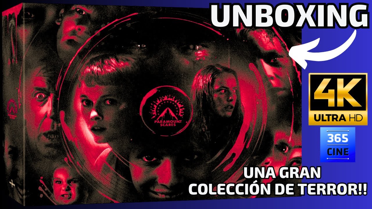 Paramount Scares Volume 1 4K Ultra HD Blu-ray Unboxing! 5 films de terror en una colección de lujo!