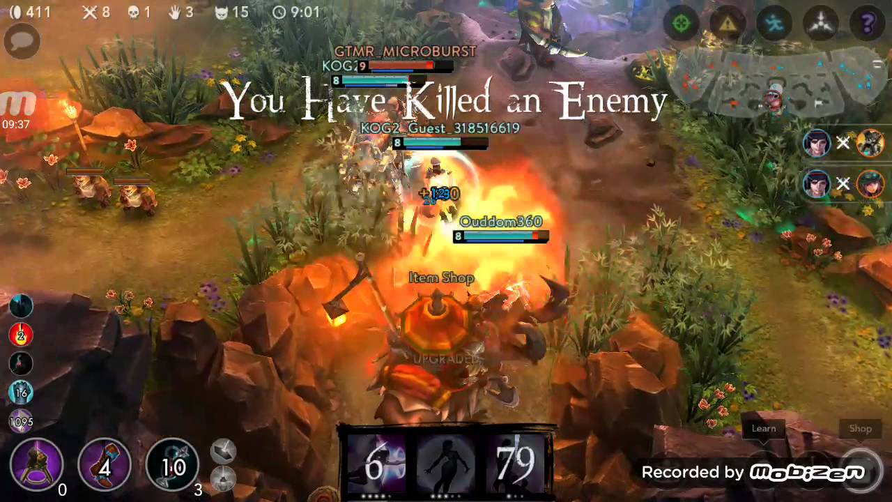 Vainglory cambodia gameplay Episode 1 : hero Catherine [roam]  gameplay |1.16|