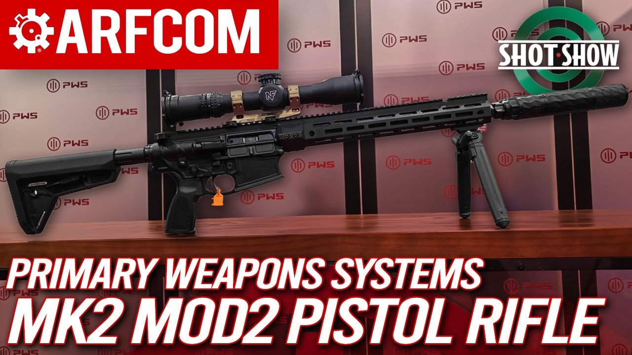New Mk2 Mod2 Long Stroke Piston Gun and BDE Suppressors | PWS | SHOT Show 2026