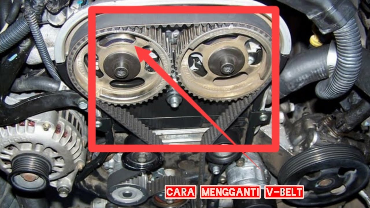 MUDAH!!! cara ganti V-Belt Suzuki AERIO 