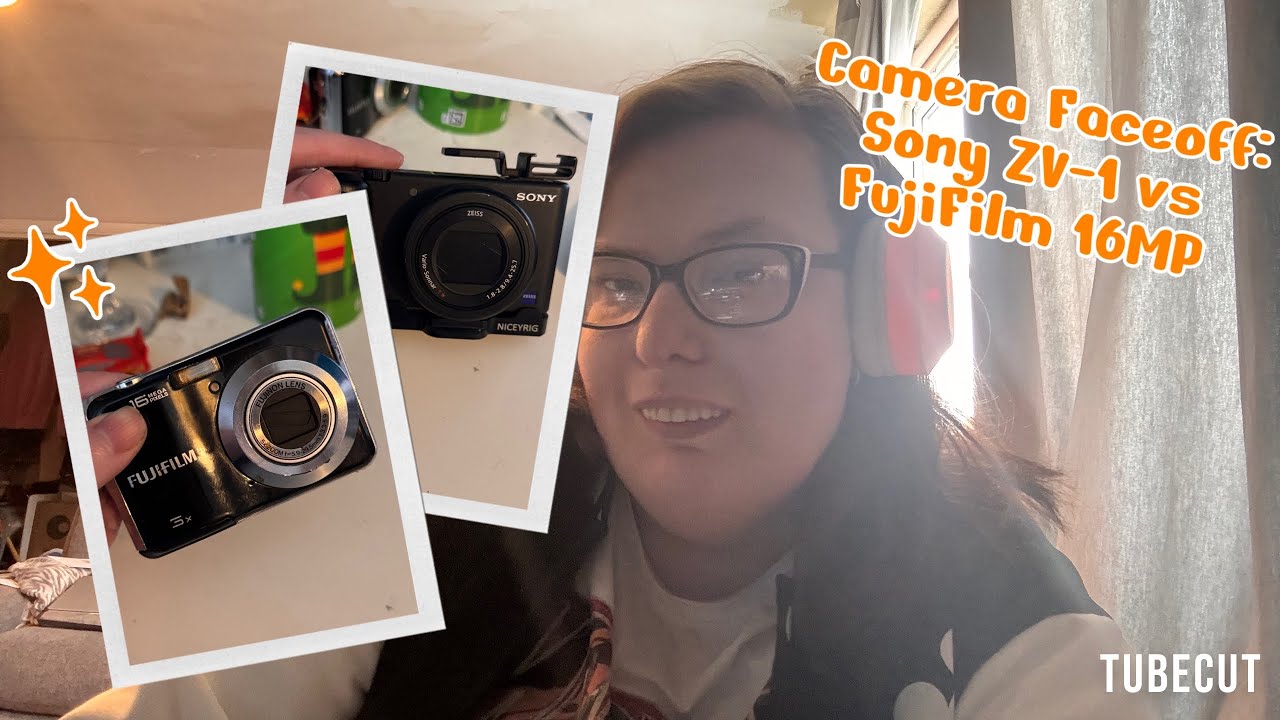 Camera Wars: Sony zv1 vs Fujifilm 16 Megapixels Comparison Shootout || Misstezzax