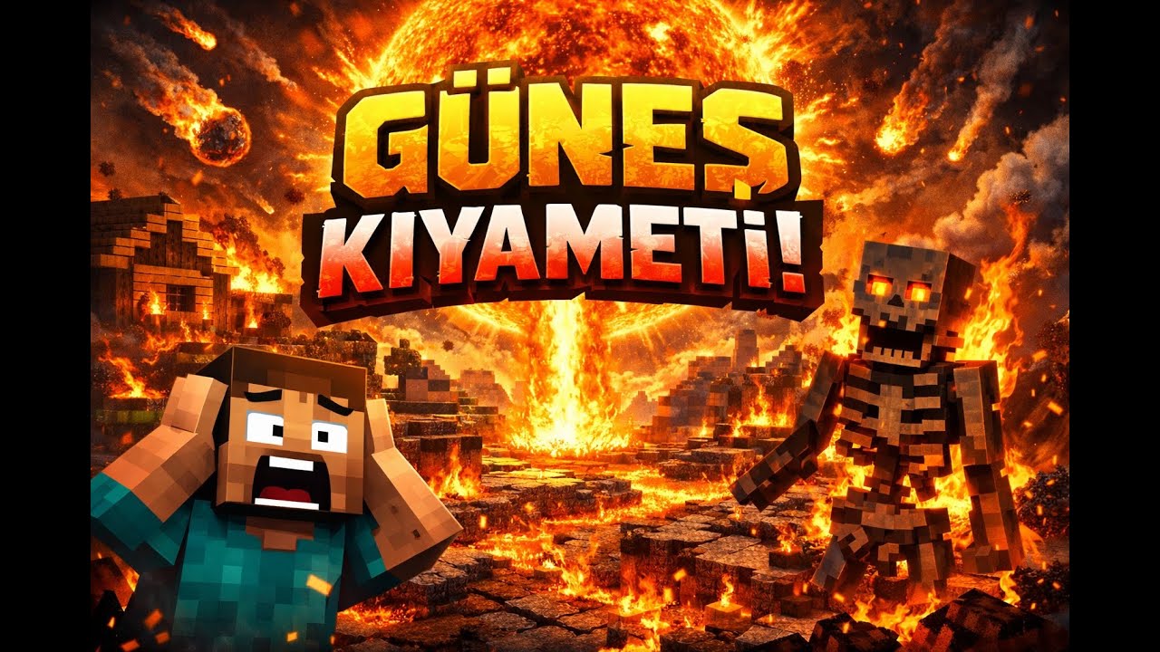 GÜNEŞ ARTIK ÖLDÜRÜYOR! (Minecraft)😱