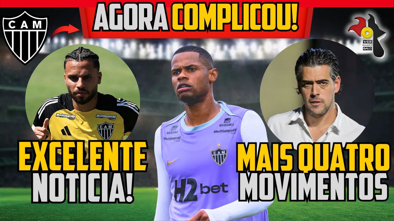 🔥 JR SANTOS NOVIDADE 🚨 ALEXSANDER ÓTIMA NOTÍCIA ⚠️ MAIS 4 MOVIMENTOS NO GALO