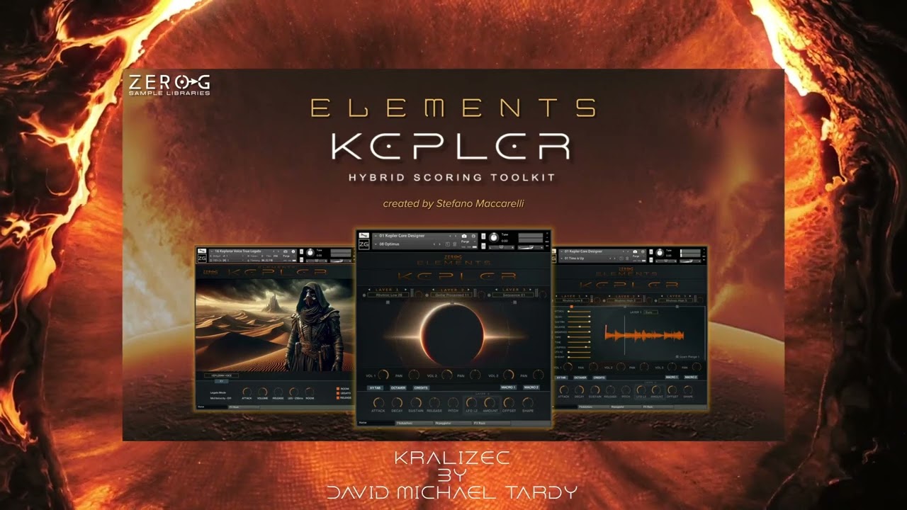 Zero-G Elements Kepler - Demo by  David Michael Tardy  -  Kralizec