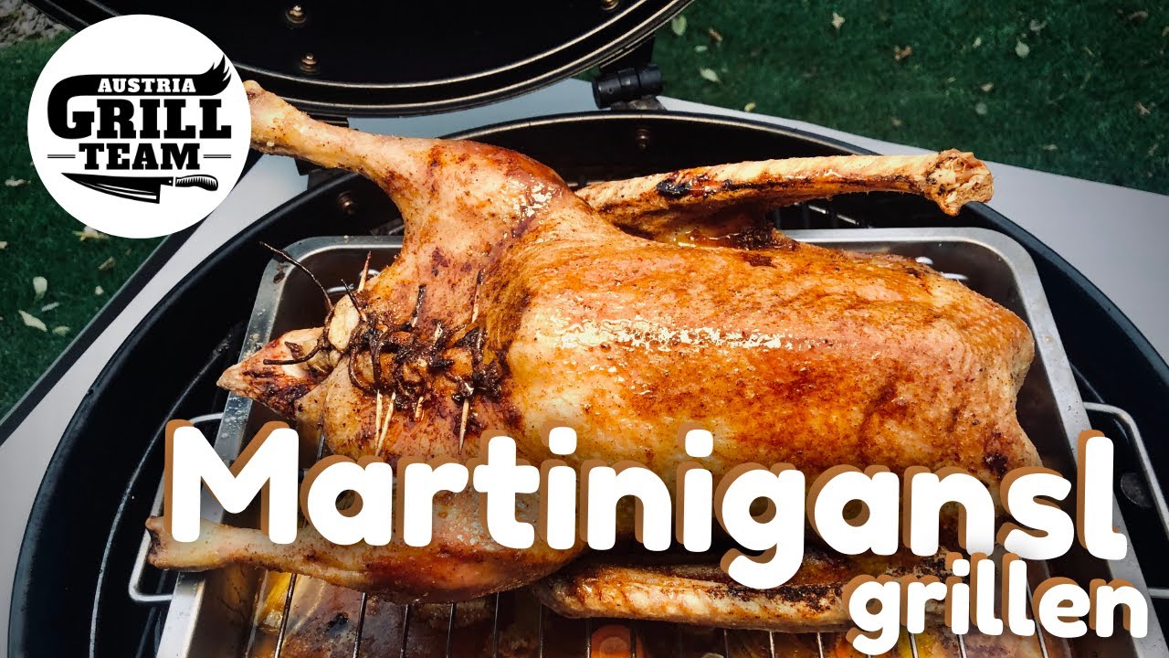 Martinigansl am Grill | Es geht auch ohne Backrohr
