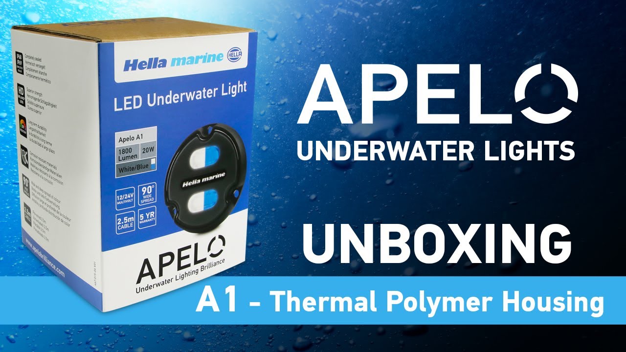 Unboxing Apelo-A1 Underwater Lights from Hella marine