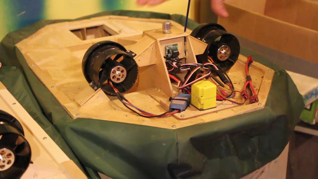 RC Hovercraft build part 3