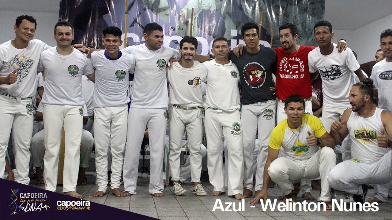 Capoeira tá no meu DNA - Troca de cordão Azul Welington Nunes