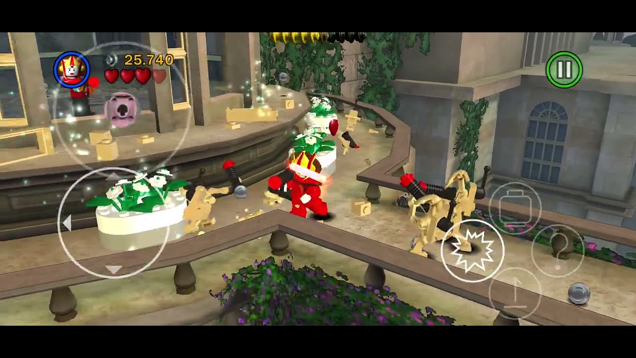 Lego star wars saga completa episodio I capítulo 3 la huida de naboo