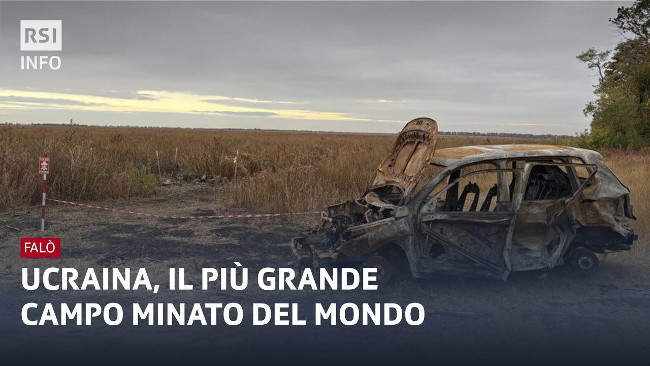 Ucraina, il più grande campo minato del mondo| Falò | RSI Info