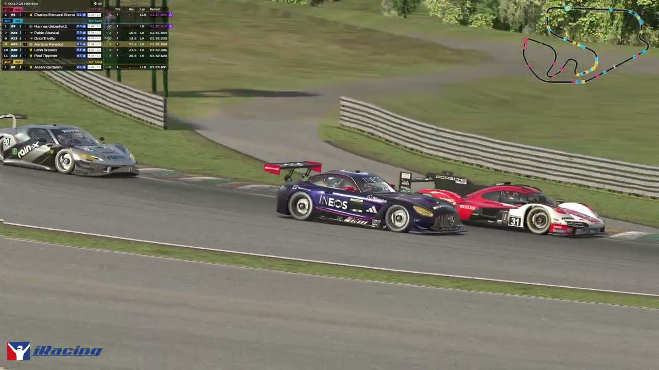 Iracing IMSA - Interlagos - AMG GT3
