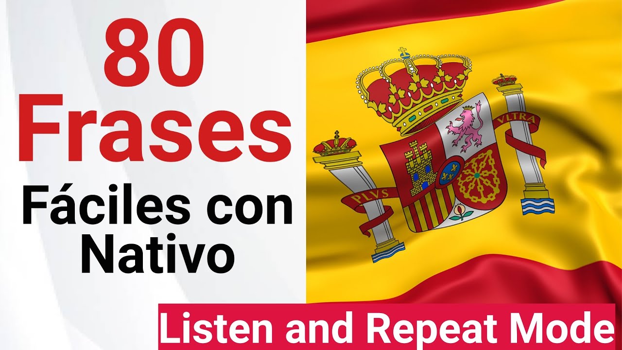 80 фраз на испанском | Слушай и повторяй | 80 Frases en Español para Estudiantes