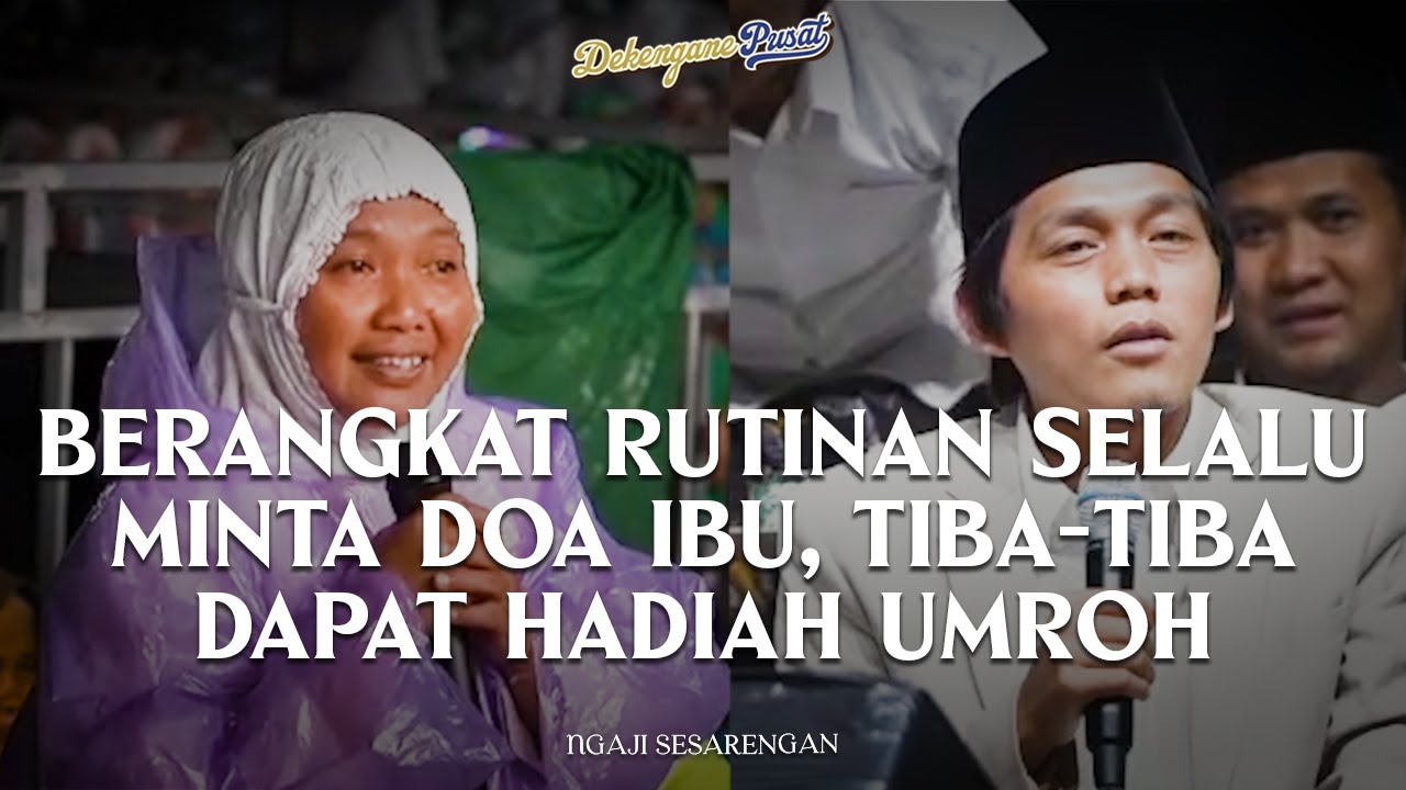KERAMATE IBU! 3 Tahun Rutinan & Istiqomah Pamit Ibu, Langsung Dihadiahi UMROH"