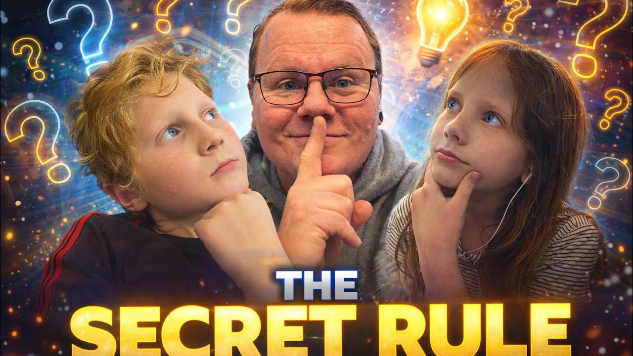 SECRET RULE and only Dad Knows It… Can the Kids Catch It in Time?