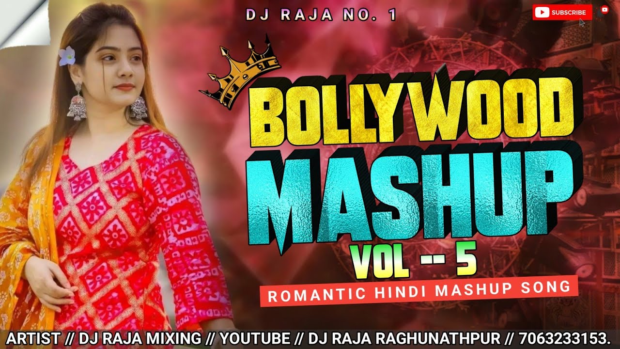 Bollywood Romantic Mashup🌹||90's Romantic Remix Songs🥰|| Hard Pump Bass Mix⚠️||Dj Raja Raghunathpur.
