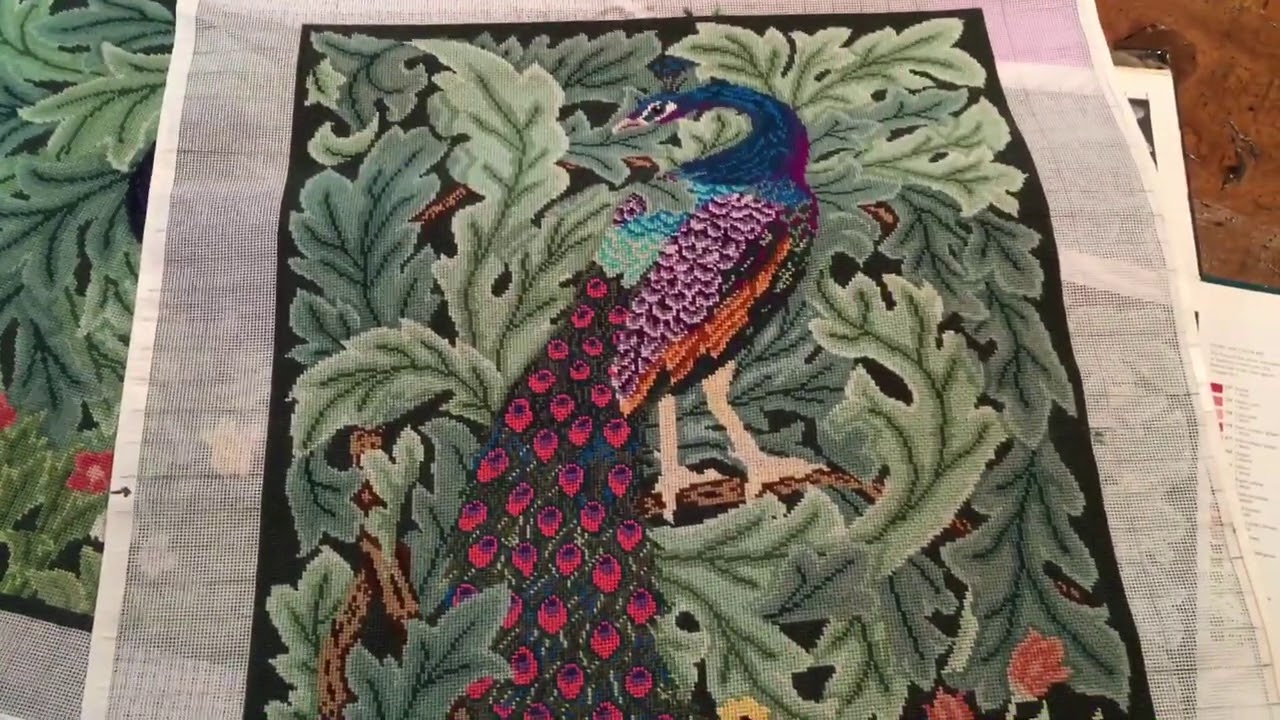 Beth Russell’s William Morris’ My Needlepoint Projects