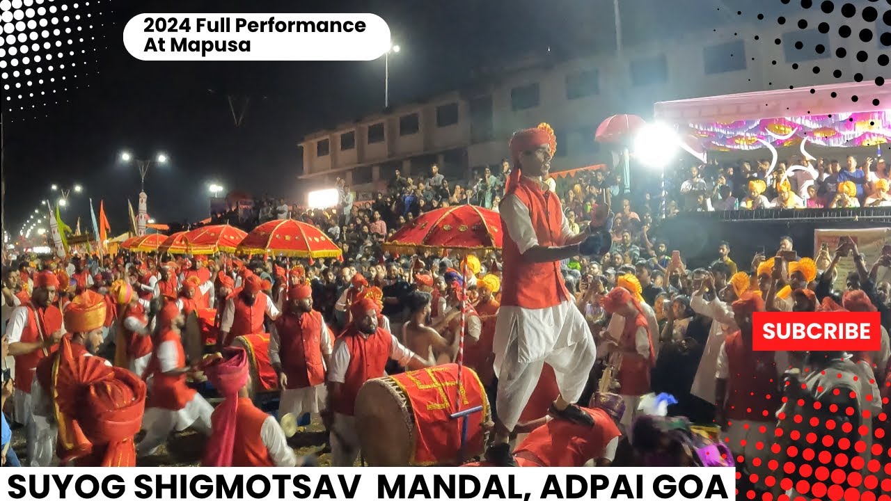 2024 Full Performance of Suyog Shigmotsav Mandal Adpai | Shigmotsav 2024 at Mapusa Goa | Shigmo Goa