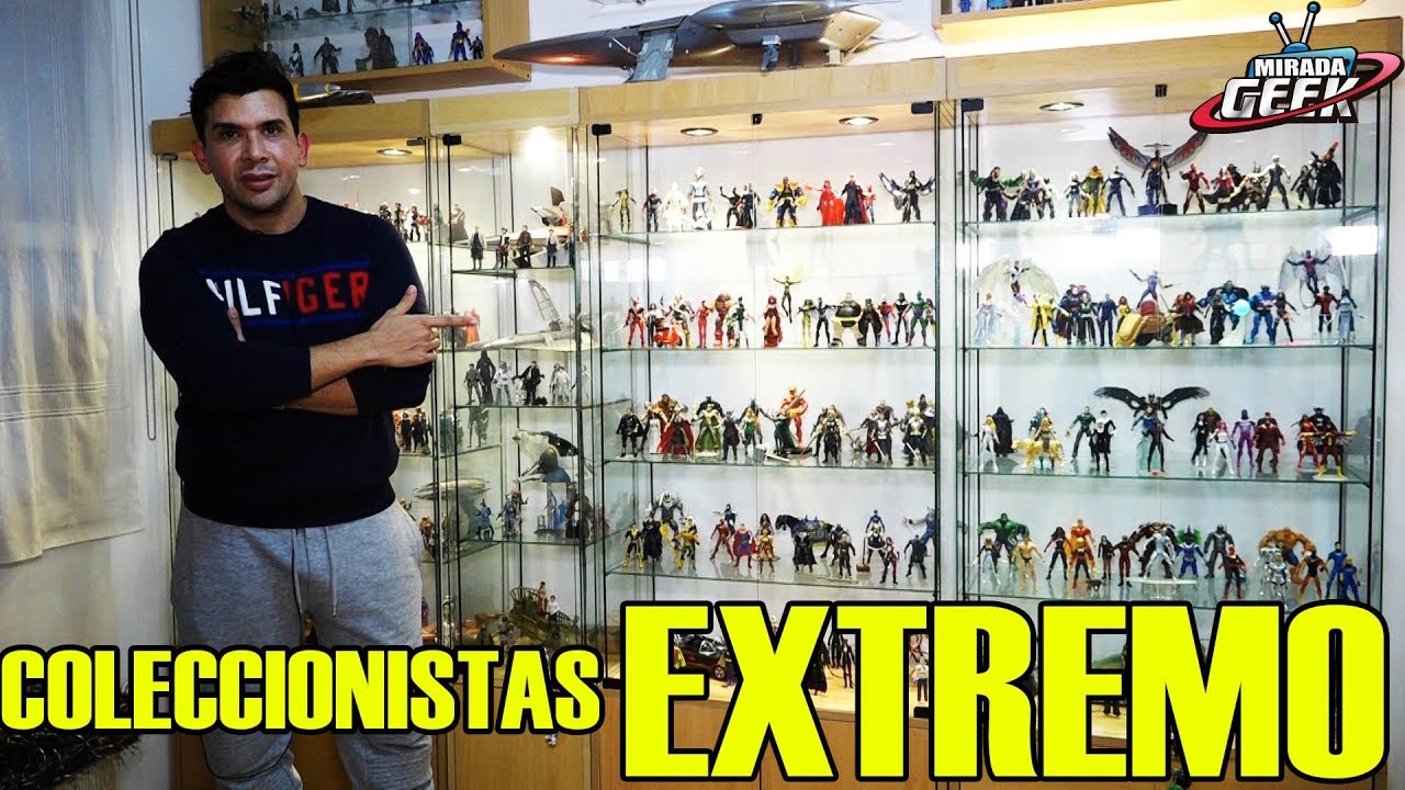 Coleccionistas Extremos Polo y su mundo de figuras