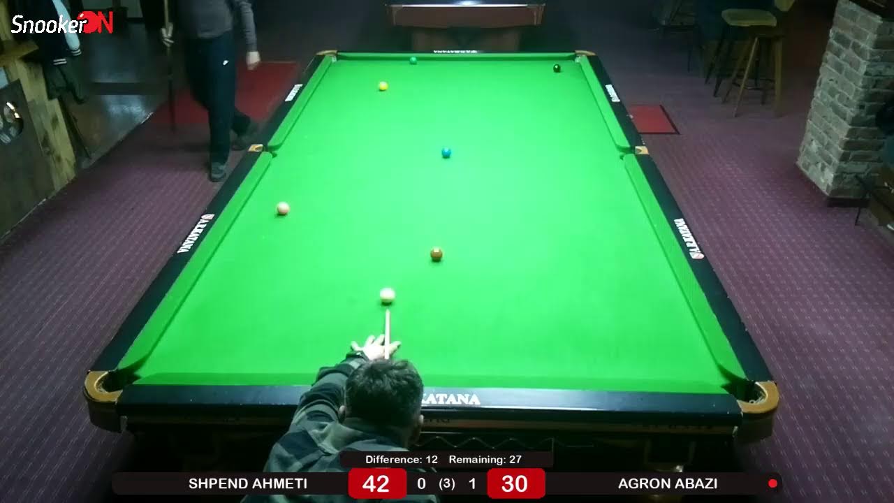 Shooters 3 Gjilan - Snooker Table 1 Live
