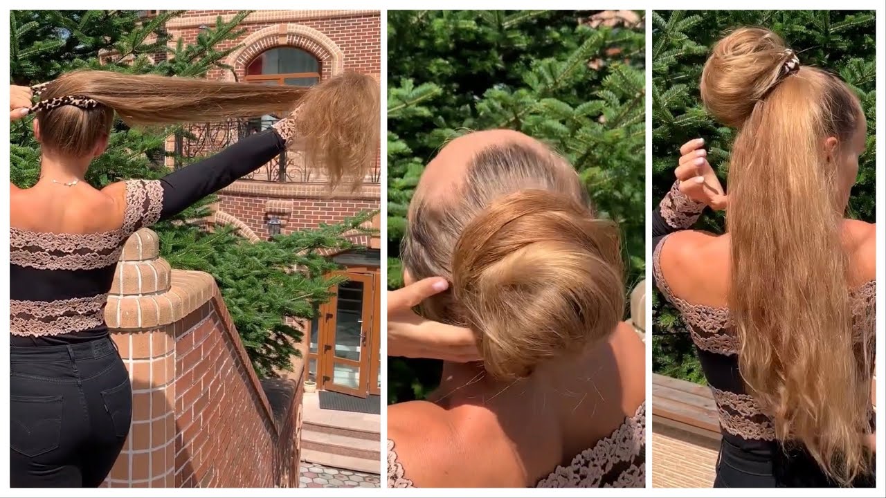 Yulia a Blonde Rapunzel