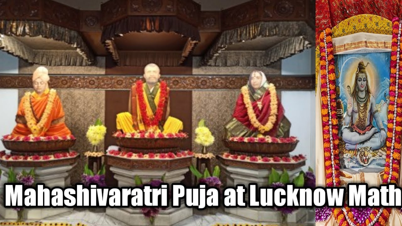 Mahashivaratri Celebration at Ramakrishna Math, Lucknow on 11/03/21
