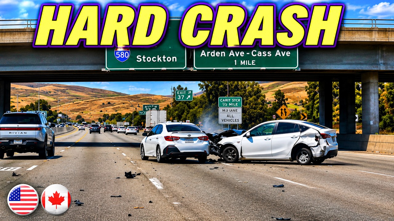 Best of Car Crashes Compilation | USA & Canada - 64