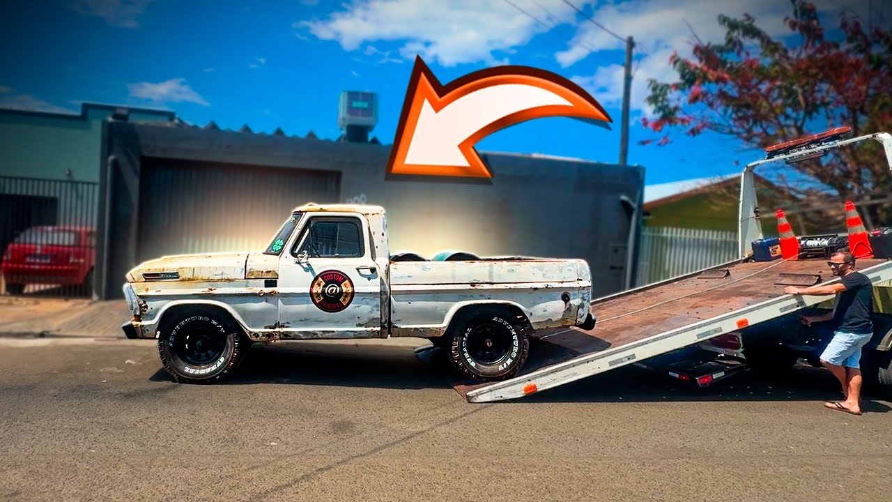 BUSQUEI MINHA FORD F100, DEPOIS DE 1 ANO ABANDONADA 😳&lsaquo; Danilo Crespo &rsaquo;