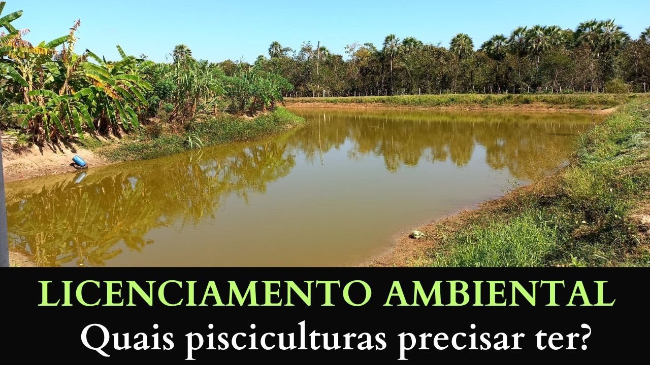 PISCICULTURA 497: QUAIS PISCICULTURAS PRECISA TER LICENÇAS AMBIENTAL?