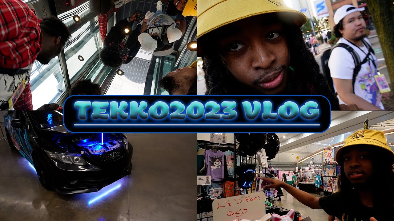 First time going to TEKKO!! | Tekko Vlog 7/21/23 | DAY 1/2 | TEKKO2023