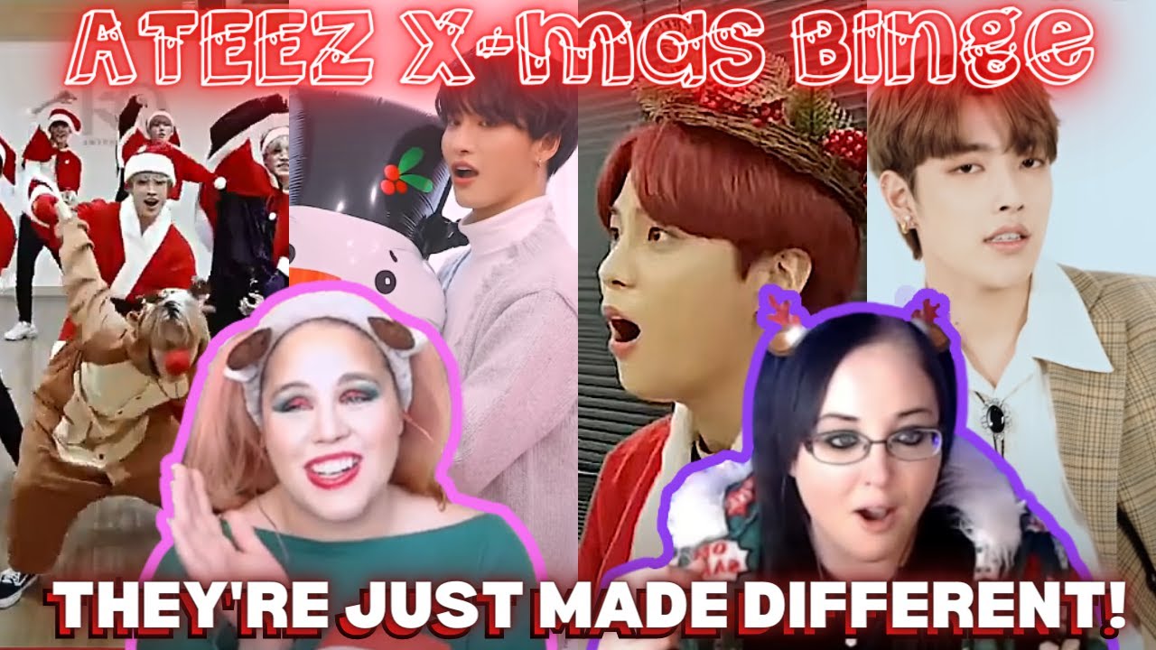 K-Cord Girls ATEEZ Christmas Bange: Письмо + Танцевальная практика с королём пиратов + Концерт + ...