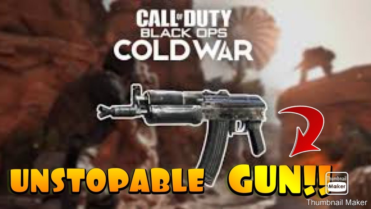 My first game of CALL OF DUTY COLD WAR | THIS GUN IS INSANE!!
