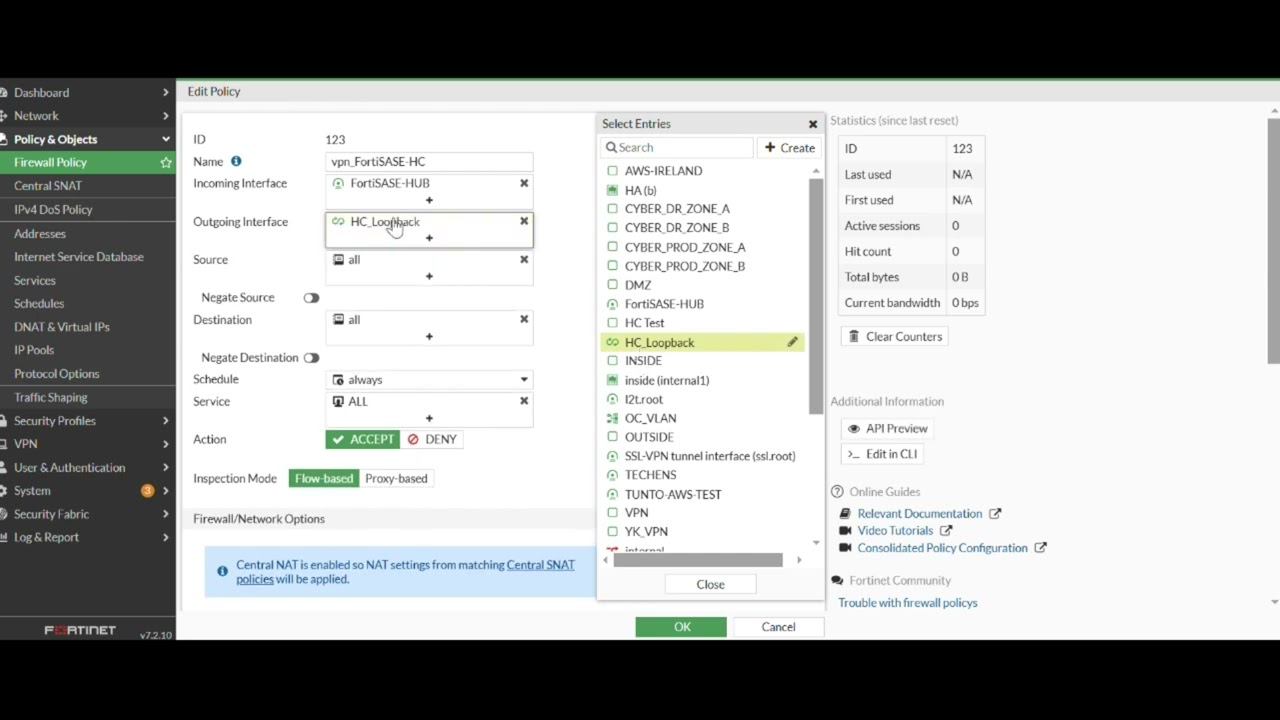 FortiSASE Secure Private Access