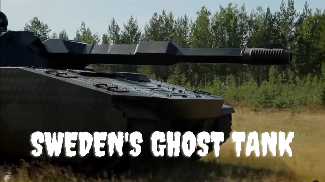 Texan Reacts to Sweden's T Ghost - Invisible Tank by Dark Tech